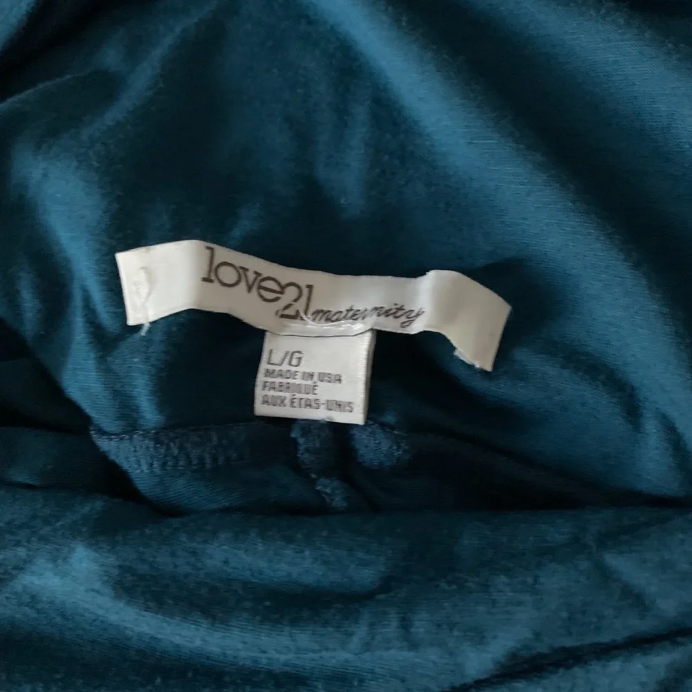 [5x$25] ⭐️ Maternity blue skirt size L large Forever21
